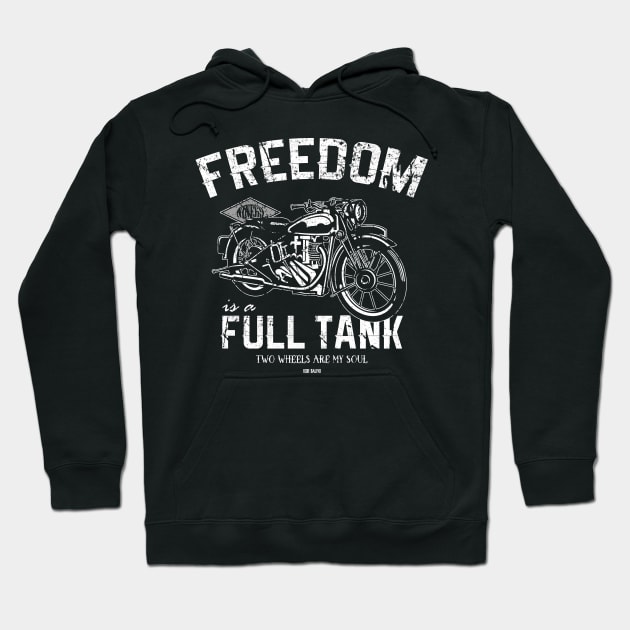 Freedom Is A Full Tank Hoodie by EddieBalevo